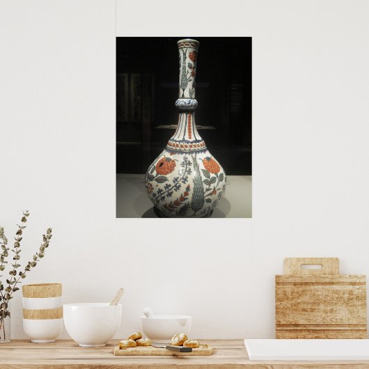 Turkse Vase Poster (Keuken)