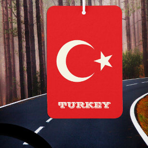 Turkse vlag: Air Freshener, Turkije Luchtverfrisser