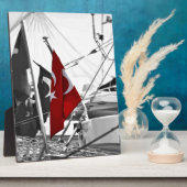 Turkse vlag - Al Sancak Fotoplaat (Zijkant)