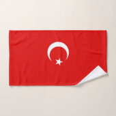 Turkse vlag bad handdoek (Handdoek)