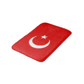 Turkse vlag badmat (Gekanteld)