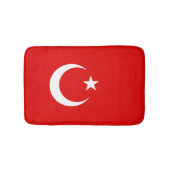 Turkse vlag badmat (Voorkant)