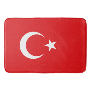 Turkse vlag badmat