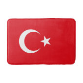 Turkse vlag badmat (Voorkant)