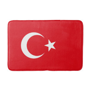 Turkse vlag badmat