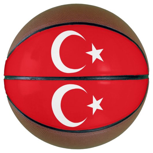 Turkse vlag basketbal (Voorkant)