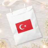 Turkse vlag bedankzakje (Geknipt)