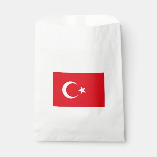 Turkse vlag bedankzakje (Voorkant)