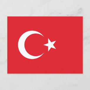 Turkse vlag briefkaart