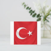 turkse vlag briefkaart (Staand voorkant)