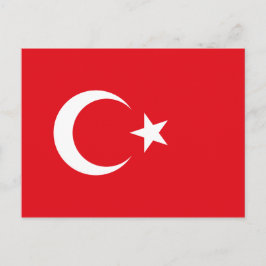 Turkse vlag briefkaart