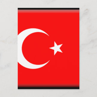 Turkse vlag briefkaart