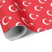 Turkse vlag cadeaupapier (Rol Hoek)