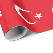 Turkse vlag cadeaupapier (Rol Hoek)