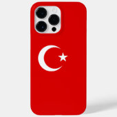 Turkse vlag Case-Mate iPhone case (Achterkant)