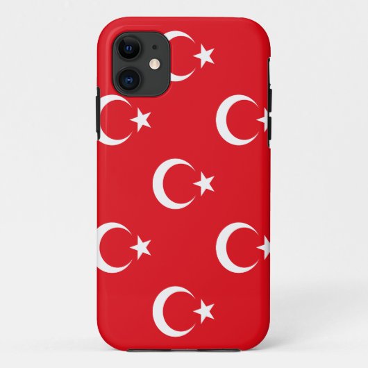 Turkse vlag Case-Mate iPhone case (Achterkant)