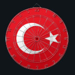 Turkse vlag dartbord<br><div class="desc">Turks Comité voor de Vlaggen</div>