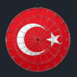 Turkse vlag dartbord<br><div class="desc">Turks Comité voor de Vlaggen</div>