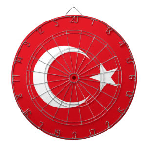 Turkse vlag dartbord