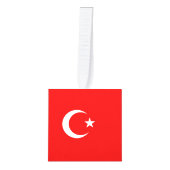 Turkse vlag decoratie (Voorkant)