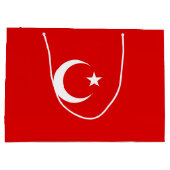 Turkse vlag groot cadeauzakje (Achterkant)