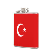 Turkse vlag heupfles (Links)