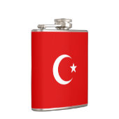Turkse vlag heupfles (Rechts)