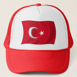 Turkse vlag hoed trucker pet