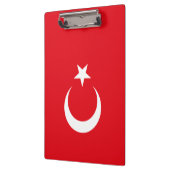 Turkse vlag klembord (Links)