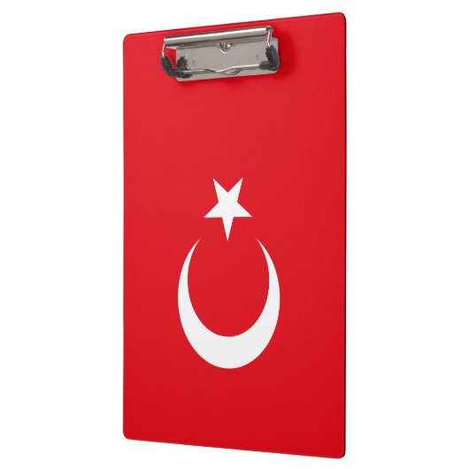 Turkse vlag klembord (Links)