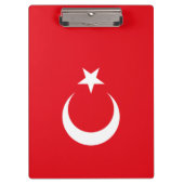 Turkse vlag klembord (Voorkant)