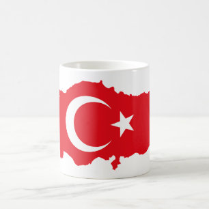 Turkse vlag koffiemok
