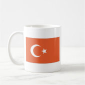 Turkse vlag koffiemok (Links)