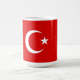 Turkse vlag koffiemok