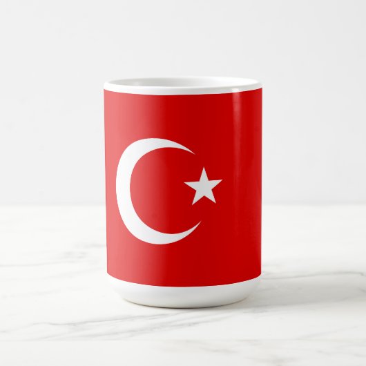 Turkse vlag koffiemok (Center)