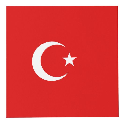 Turkse vlag kubus (Rechts)
