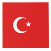 Turkse vlag kubus (Voorkant)
