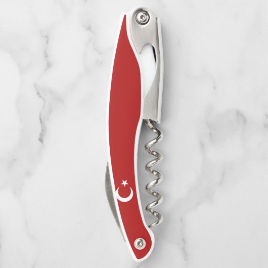 Turkse vlag kurkentrekker (Achterkant)