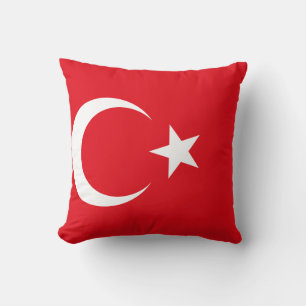 Turkse vlag kussen