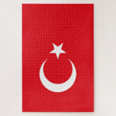 Turkse vlag legpuzzel (Verticaal)