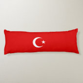Turkse vlag lichaamskussen (Achterkant)