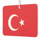 Turkse vlag luchtverfrisser (Links)