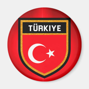 Turkse vlag magneet