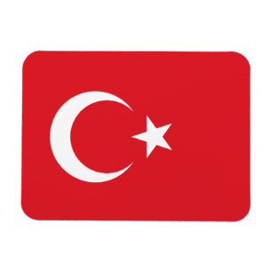 Turkse vlag magneet