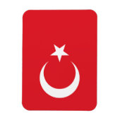 Turkse vlag magneet (Verticaal)