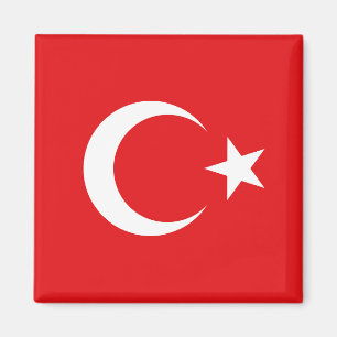Turkse vlag magneet