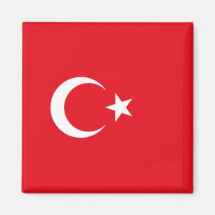 Turkse vlag magneet
