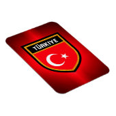 Turkse vlag magneet (Rechterzijde)