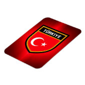 Turkse vlag magneet (Linkerzijde)