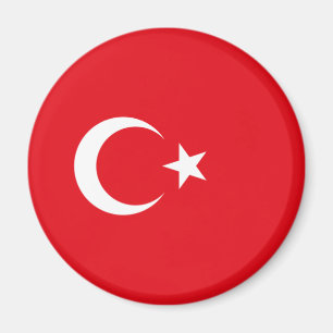 Turkse vlag magneet